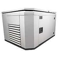 Бензиновый генератор FUBAG BS 5500 A ES в супертихом зимнем кожухе 1400SS RAL 7035