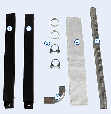 Набор для монтажа генератора в комплекте