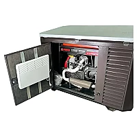 Бензиновый генератор A-iPower A13000TEAX в супертихом зимнем кожухе 1700SS RAL 8019 + блок автозапуска A-iPower 230В/400В 100А 8 ПИН