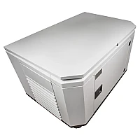 Бензиновый генератор FUBAG BS 8500 A ES DUPLEX в тихом зимнем кожухе 1200 RAL 7035