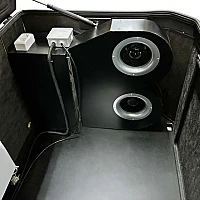 Бензиновый генератор FUBAG BS 5500 A ES в супертихом зимнем кожухе 1400SS RAL 7035