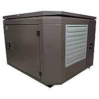 Бензиновый генератор FUBAG BS 3300 A ES в тихом зимнем кожухе 1200 RAL 8019