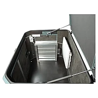 Бензиновый генератор FUBAG BS 8000 A ES в тихом зимнем кожухе 1200 RAL 7024